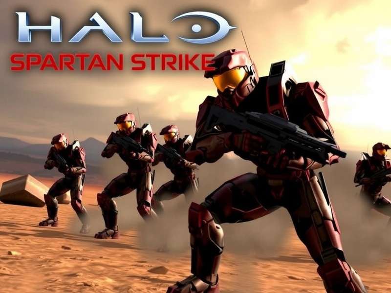 Halo Spartan Strike Game Cover