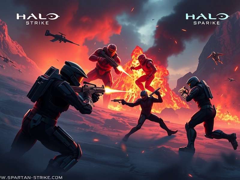 Halo Spartan Strike Controls on Android Tablet