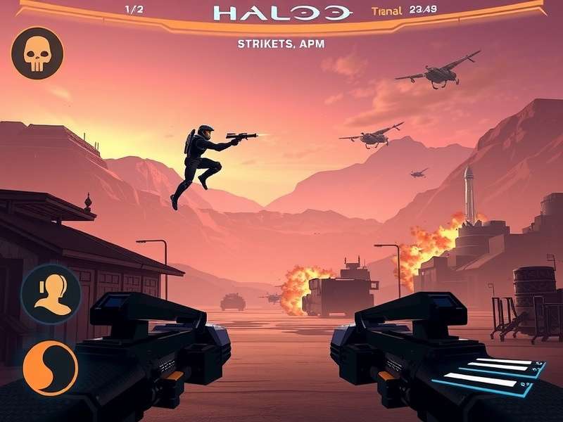 Halo Spartan Strike Gameplay Screenshot