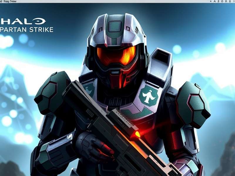 Halo Spartan Strike Landscape Wallpaper