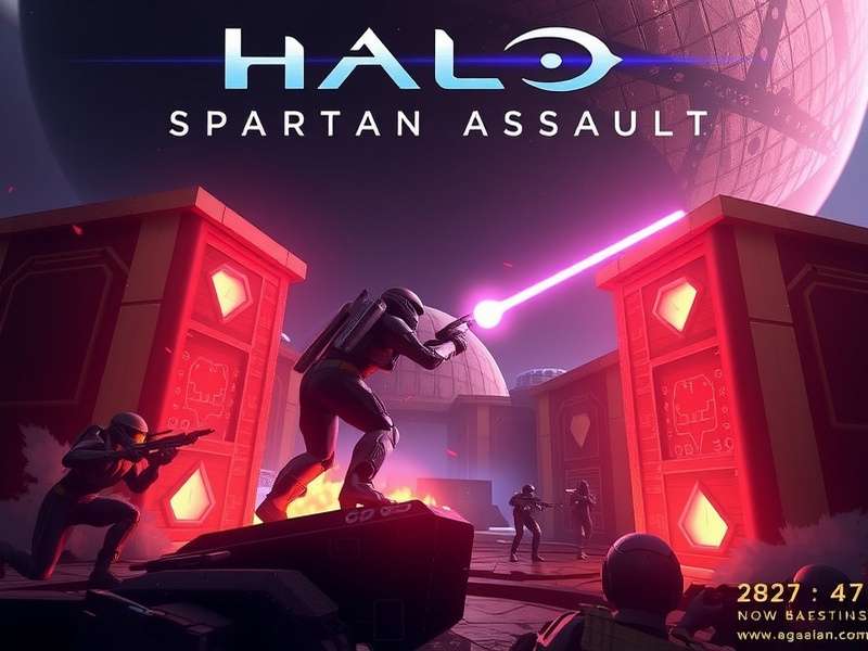 Halo Spartan Strike intense gameplay on PC showing weapons and enemies