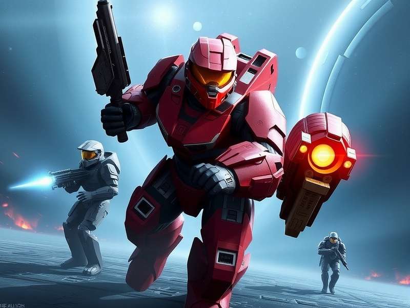 Halo Spartan Strike intense top-down gameplay showing Spartans fighting Covenant forces