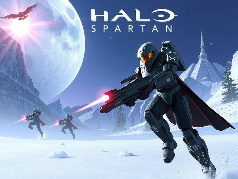 Halo Spartan Strike intense top-down shooter gameplay with Spartans fighting Covenant forces