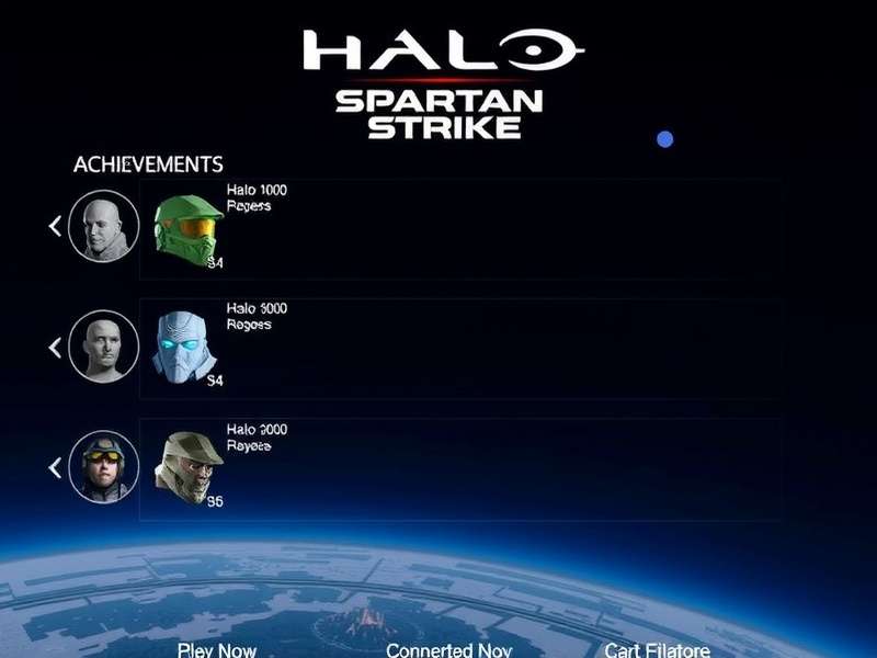 Halo Spartan Strike gameplay action scene