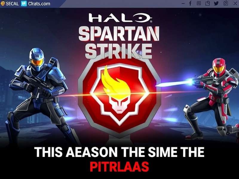 Halo Spartan Strike gameplay screenshot showing futuristic soldier in combat