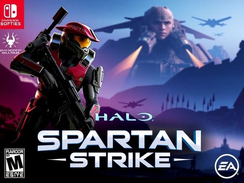 Halo Spartan Strike player using indestructible Forerunner pillar as cover against Elite Zealot