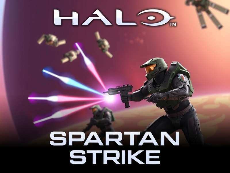 Halo Spartan Strike intense top-down combat scene