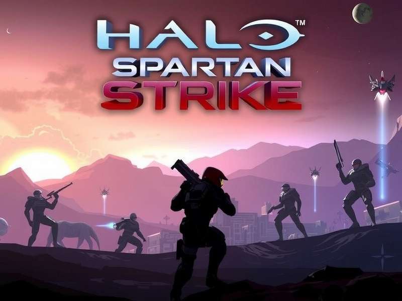 Halo Spartan Strike intense gameplay on PC