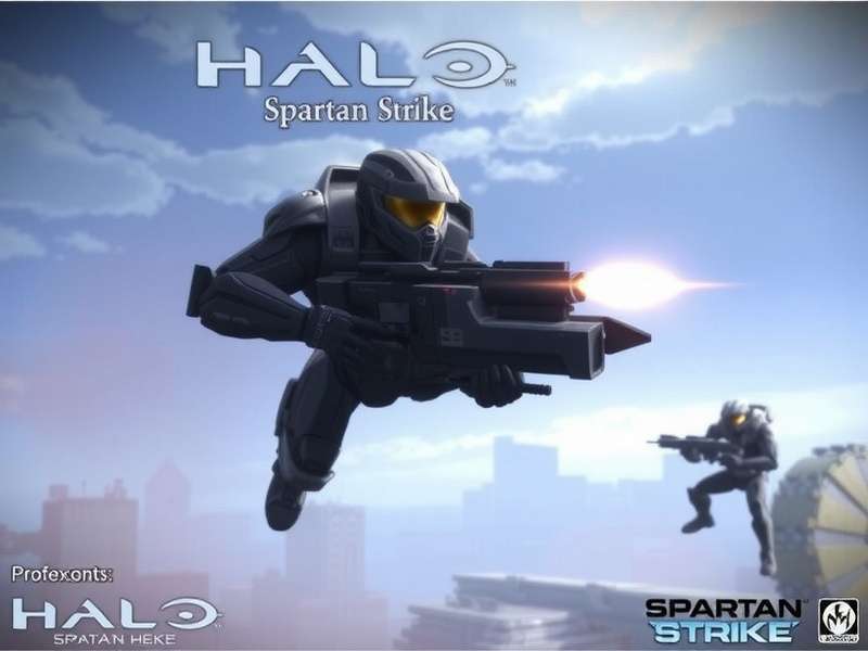 Halo Spartan Strike trailer action scene with Spartan soldiers in combat