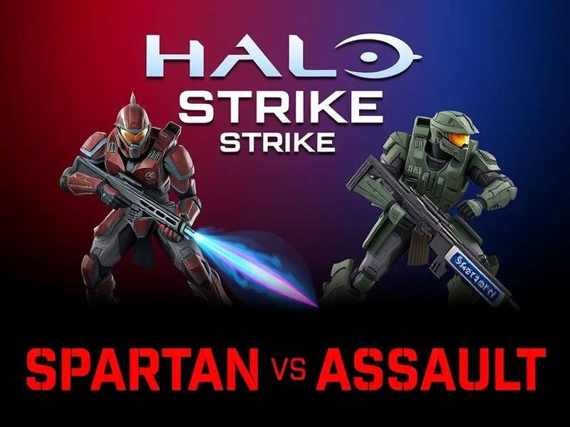 Strategic diagram showing optimal positioning in Halo Spartan Strike