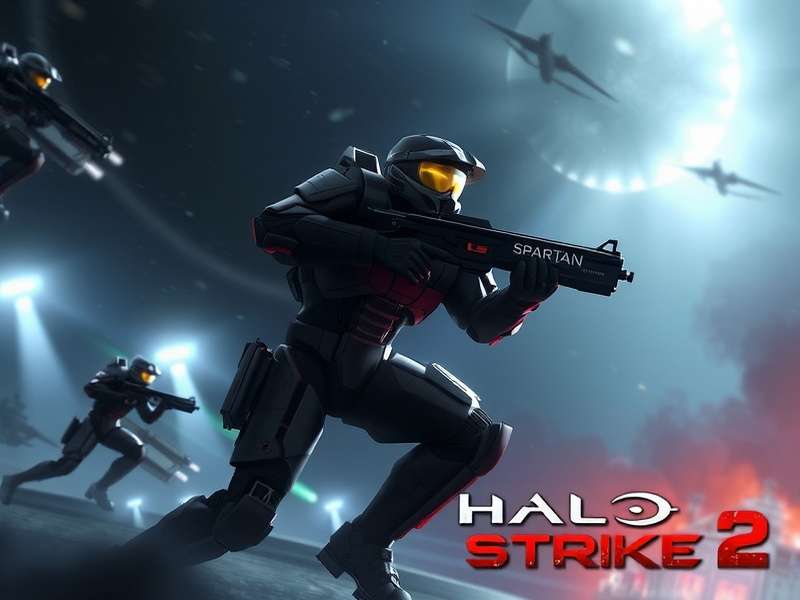 Halo Spartan Strike 2 tactical overview map showing weapon spawns and power positions