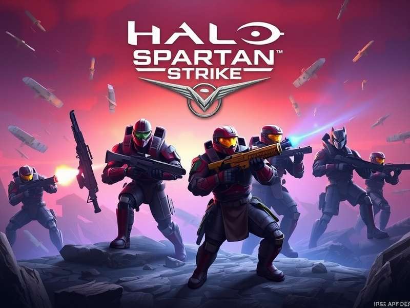 Halo Spartan Strike iOS gameplay on an iPhone