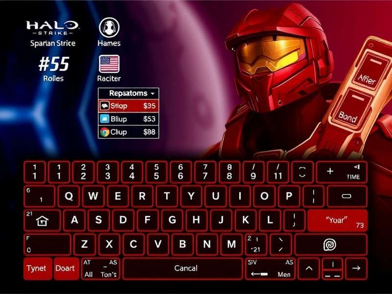 Diagram showing input conflict between keyboard and controller in Halo Spartan Strike