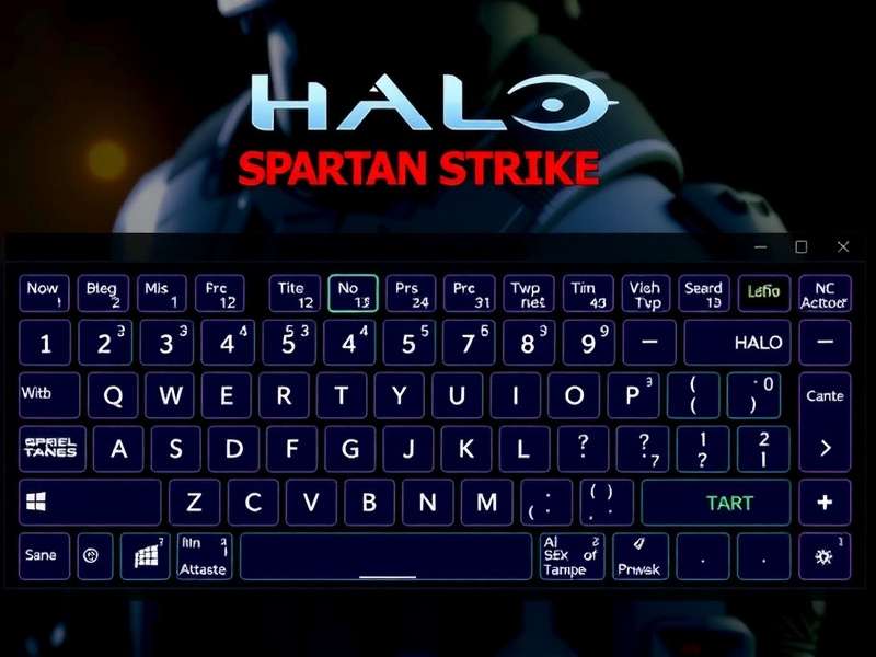 Halo Spartan Strike keyboard input not working on PC with troubleshooting overlay