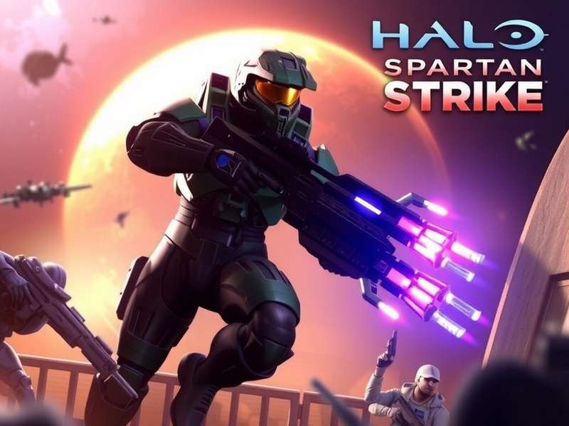 Halo Spartan Strike gameplay on Xbox 360 RGH dashboard