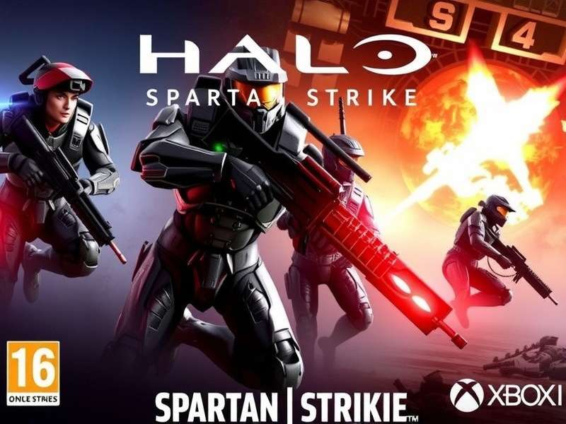 Halo Spartan Strike Xbox Gameplay Screenshot - Spartan in combat