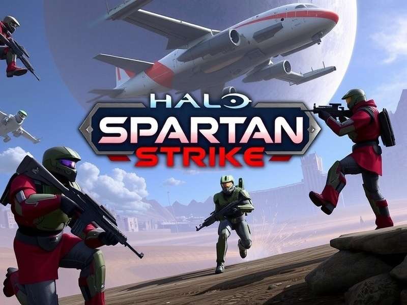 Halo Spartan Strike PC Gameplay Screenshot showing intense combat