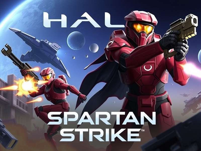Halo Spartan Strike Gameplay on PC Screen