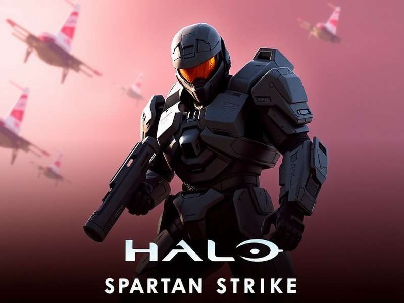 Halo Spartan Strike Original Soundtrack cover art featuring Spartan and Covenant forces