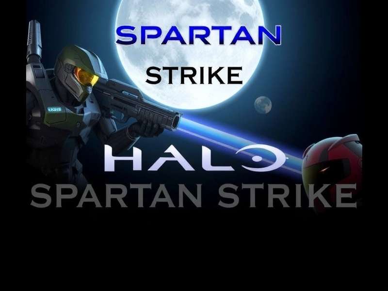 Halo Spartan Strike soundtrack visualizer showing waveform and game artwork