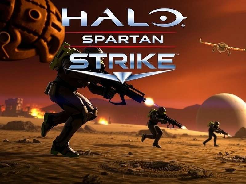 Halo Spartan Strike gameplay on PC showing top-down action and detailed graphics