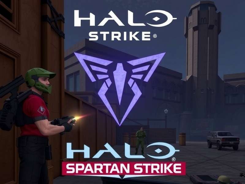 Halo Spartan Strike top-down gameplay showing combat against Covenant forces