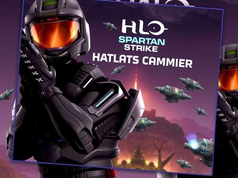 Halo Spartan Strike Windows Phone gameplay screenshot showing Spartan Ops mission with Covenant enemies