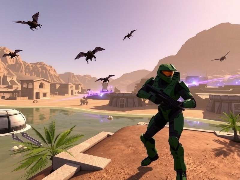 Halo Spartan Strike PC Game tactical combat screenshot