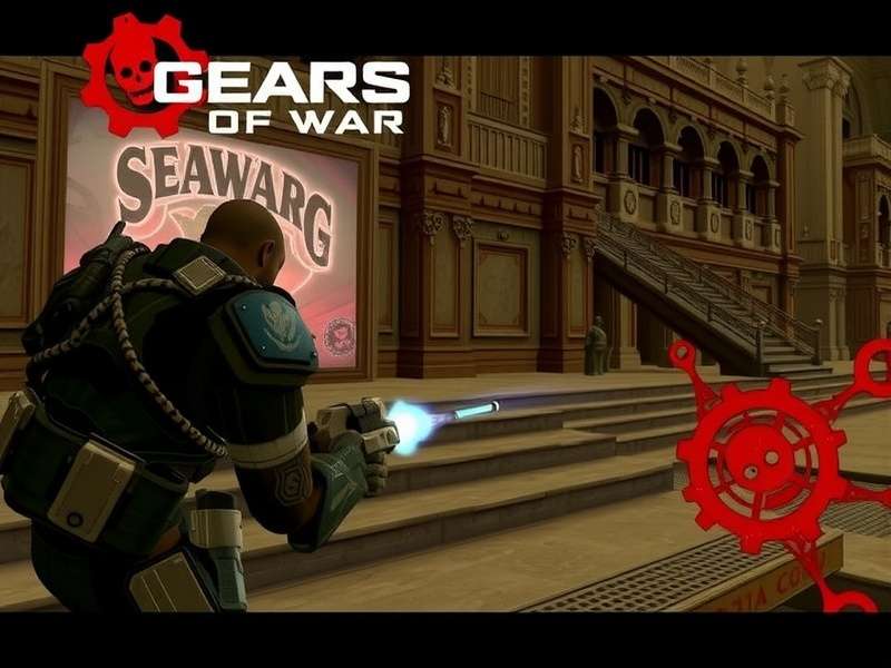 Gears Of War Judgment – intense third-person shooter action with COG soldiers fighting Locust horde