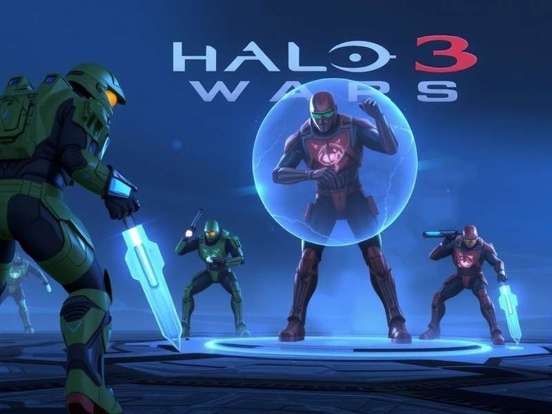 Halo Spartan Strike – epic combat mission screenshot with Spartans and Covenant forces