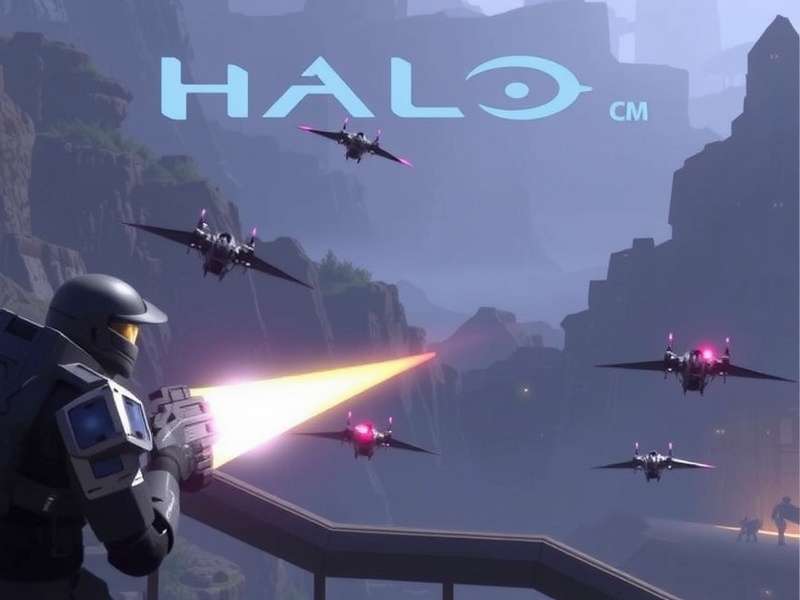 Halo Spartan Strike 1 Trailer – Spartan soldier in action with futuristic weapons and epic battlefield