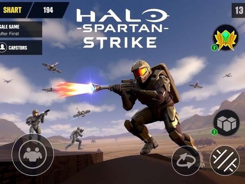 Halo Spartan Strike Apk - epic action shooter gameplay on mobile