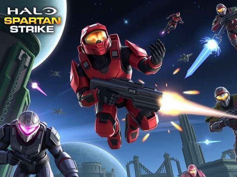 Halo Spartan Strike gameplay – top-down shooter action on PC and iOS 17